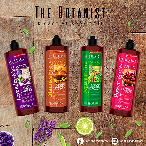 The Botanist Body Wash the Botanist Lavender + Mint 400 Ml, Color, 1 Ml, Pack of/Paquete De