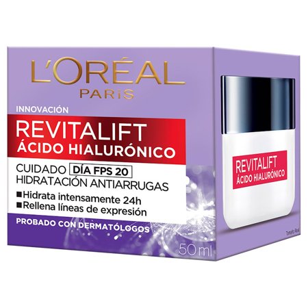 Crema Facial L'oréal Revitalift Ácido Hialurónico Día