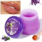 [6971764129846] Máscara de labios - Máscara hidratante de labios hidratante uva Ushas para uso diurno y nocturno