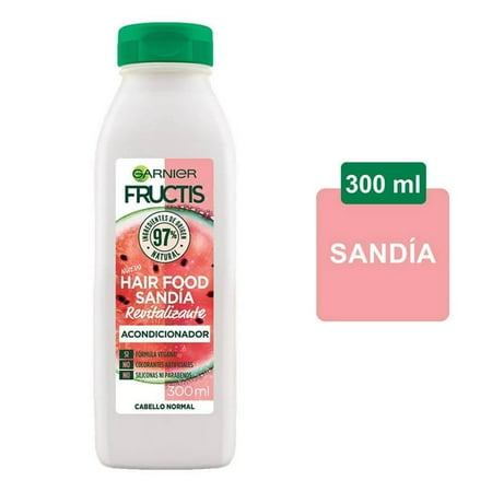[7509552849516] GARNIER FRUCTIS ACONDICIONADOR HAIR FOOD SANDIA REVITALIZANTE CABELLO NORMAL 300 Ml