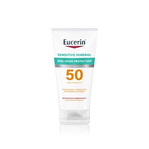 [072140032265] Eucerin Sun Sensitive SPF 50 Mineral Sunscreen Lotion, 4 OZ